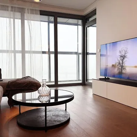 Appartement Skyluxe Loft Eurovea Tower Free Parking *