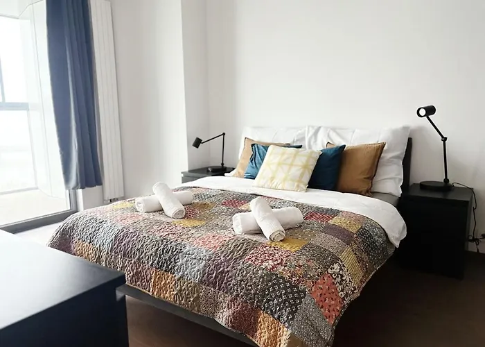 Skyluxe Loft Eurovea Tower Free Parking Bratislava